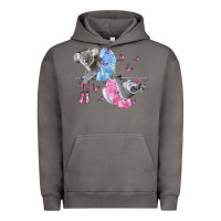 Pigment Tornado Koalas With Tutu Urban Hoodie - LillyAllenDesigns