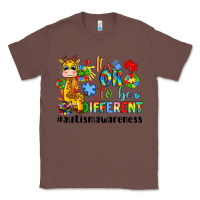 Chestnut it s ok to be different giraffe Classic Tee - LillyAllenDesigns