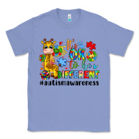 Colony Blue it s ok to be different giraffe Classic Tee - LillyAllenDesigns