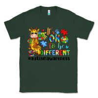 Sports Green it s ok to be different giraffe Classic Tee - LillyAllenDesigns