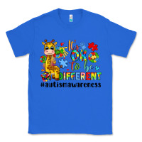 True Royal it s ok to be different giraffe Classic Tee - LillyAllenDesigns