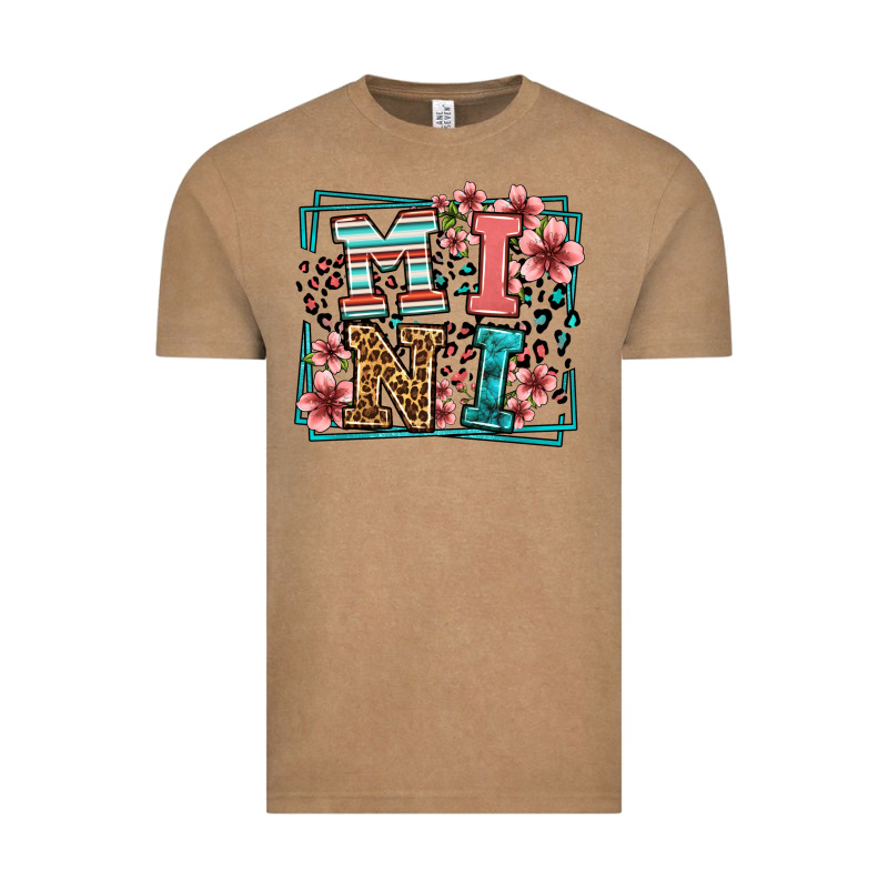 Floral Leopard Frame Mini Vintage Tee by LillyAllenDesigns | Teevron