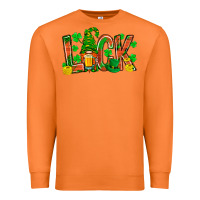 Carrot Western Luck With Gnome And Beer Premium Sweatshirt - BundleAndBundleShop