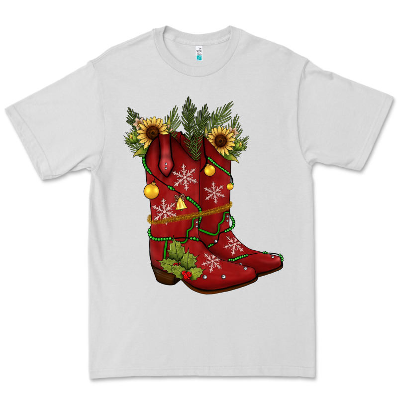 Christmas Boots Premium Tee by JahusDesignShop | Teevron