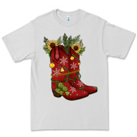Dove Grey Christmas boots Premium Tee - JahusDesignShop