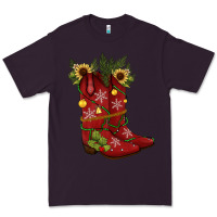 Plum Christmas boots Premium Tee - JahusDesignShop