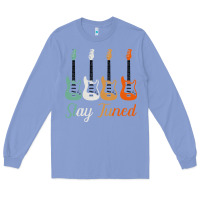 Colony Blue Bass Guitar Vintage Funny Bass Player Bassist Long Sleeve Tee - Bettercallsaul