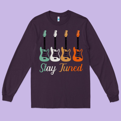 Bass Guitar Vintage Funny Bass Player Bassist Long Sleeve Tee Designed By Bettercallsaul