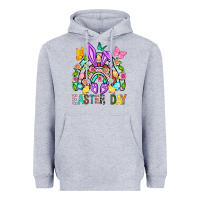 Heather Grey Easter Day Heavyweight Hoodie - BundleAndBundleShop
