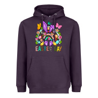 Plum Easter Day Heavyweight Hoodie - BundleAndBundleShop