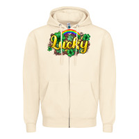 Sandshell Lucky St. Patrick's Day Zipper Hoodie - HowdyJamesFarm