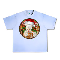 Grape Ice Baby Cashmere Goat Christmas Urban Heavy Tee - LillyAllenDesigns