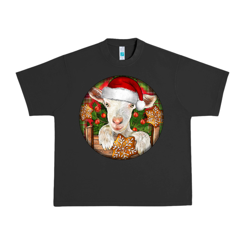 Baby Cashmere Goat Christmas Urban Heavy Tee by LillyAllenDesigns | Teevron