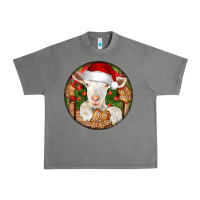 Tornado Baby Cashmere Goat Christmas Urban Heavy Tee - LillyAllenDesigns