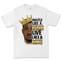 White hustle like a boss live like a king malia Premium Tee - MaliasSmallBusiness