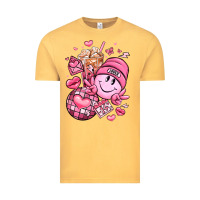Vintage Mustard retro valentines day Vintage Tee - LillyAllenDesigns