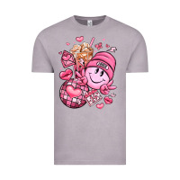 Vintage Zinc retro valentines day Vintage Tee - LillyAllenDesigns
