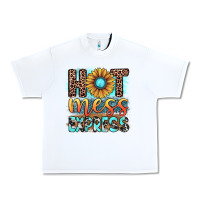 White hot mess express Urban Heavy Tee - JahusDesignShop