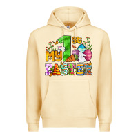 Pina Colada Easter Day My first Easter with eggs and rabbits Premium Hoodie - OliviaCreatesArt