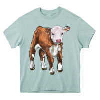 Arona hereford calf Heavy Core Tee - LillyAllenDesigns