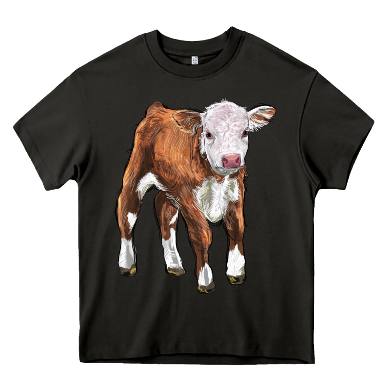 Hereford Calf Heavy Core Tee by LillyAllenDesigns | Teevron
