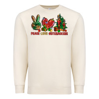 Sandshell Peace Love Nutcrackers Premium Sweatshirt - BundleAndBundleShop