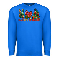 True Royal Peace Love Nutcrackers Premium Sweatshirt - BundleAndBundleShop