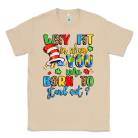 Mushroom why fit in when you were born to stand out Classic Tee - LillyAllenDesigns