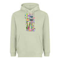 Matcha Love Easter Nurse Heavyweight Hoodie - BundleAndBundleShop