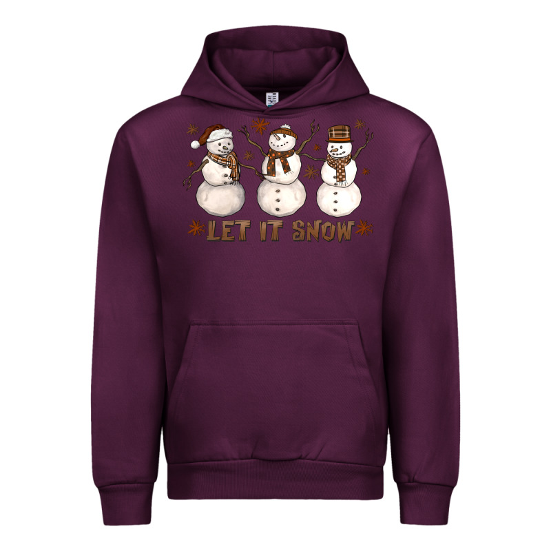 Let It Snow Snowmen Urban Hoodie by LillyAllenDesigns | Teevron