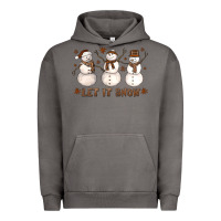 Pigment Tornado Let It Snow Snowmen Urban Hoodie - LillyAllenDesigns