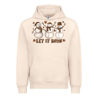Sandshell Let It Snow Snowmen Urban Hoodie - LillyAllenDesigns