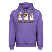 Tulip Let It Snow Snowmen Urban Hoodie - LillyAllenDesigns