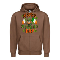 Chestnut happy st patricks day Zipper Hoodie - CowGirlArtShop