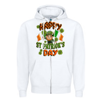 Happy St Patricks Day Zipper Hoodie | Teevron