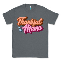 Charcoal Heather thankful mama Classic Tee - JahusDesignShop