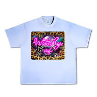 Grape Ice Witchy Af Crystal Ball Urban Heavy Tee - LillyAllenDesigns