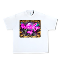 White Witchy Af Crystal Ball Urban Heavy Tee - LillyAllenDesigns