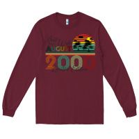 Burgundy Best Wife Since August 2000 Limited Edition Long Sleeve Tee - Bettercallsaul