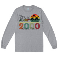 Heather Grey Best Wife Since August 2000 Limited Edition Long Sleeve Tee - Bettercallsaul