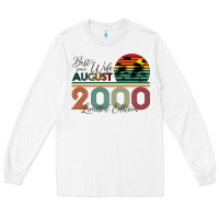 White Best Wife Since August 2000 Limited Edition Long Sleeve Tee - Bettercallsaul