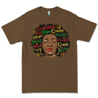 Cacao afro diva Premium Tee - MaliasSmallBusiness
