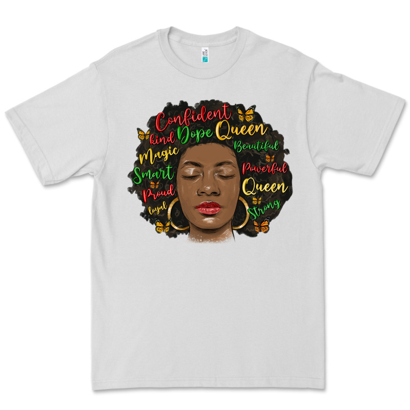 Afro Diva Premium Tee by MaliasSmallBusiness | Teevron