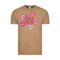 Vintage Coffee you are enough valentines day Vintage Tee - LillyAllenDesigns