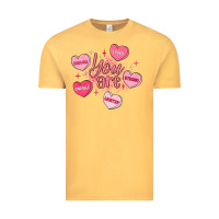 Vintage Mustard you are enough valentines day Vintage Tee - LillyAllenDesigns
