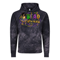 Cloud Black bead princess mardi gras Vintage Hoodie - LillyAllenDesigns