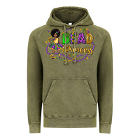 Vintage Olive bead princess mardi gras Vintage Hoodie - LillyAllenDesigns