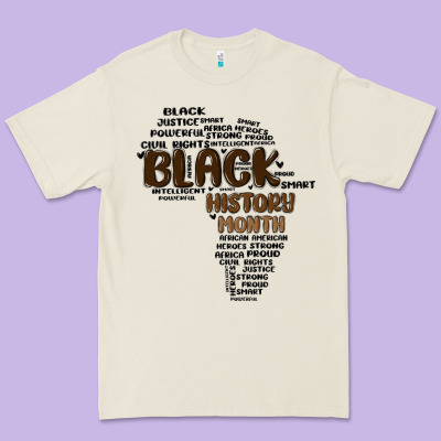 Black History Month Premium Tee Designed By Maliassmallbusiness