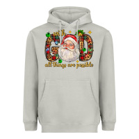 Moon Dust with god all things are possible with santa claus bbs Heavyweight Hoodie - BundleAndBundleShop