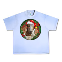 Grape Ice Boer Goat Christmas Urban Heavy Tee - LillyAllenDesigns